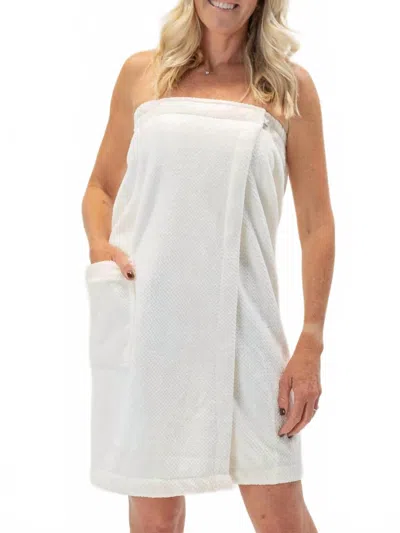 Volo Women's Spa Wrap Towel In White