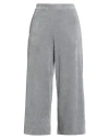 Volpato Woman Pants Grey Size 8 Polyester, Nylon, Elastane