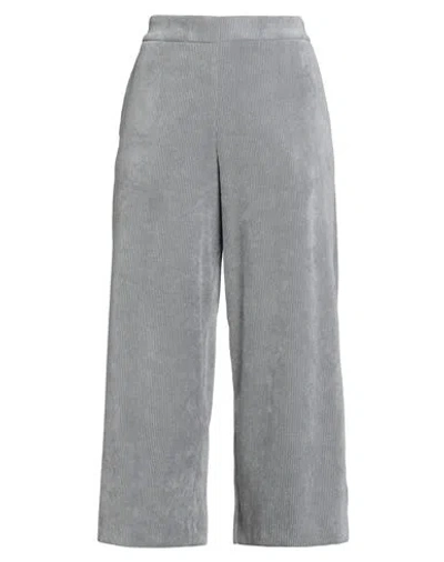 Volpato Woman Pants Grey Size 8 Polyester, Nylon, Elastane In Gray