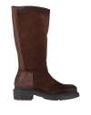 Volta 49 Woman Boot Brown Size 8 Leather In Brown
