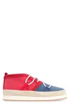 Volta Canvas Mid-top Sneakers In Multi