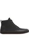 Volta Hi-top Sneakers In Black