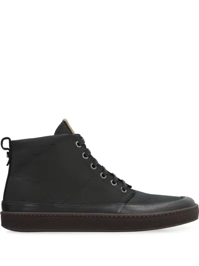 Volta Hi-top Sneakers In Black