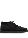 Volta Canvas Mid-top Sneakers In Black