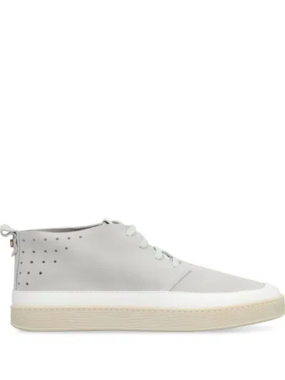 Volta Hi-top Sneakers In Grey