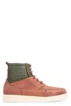 Volta Hunter High-top Sneakers In Brown