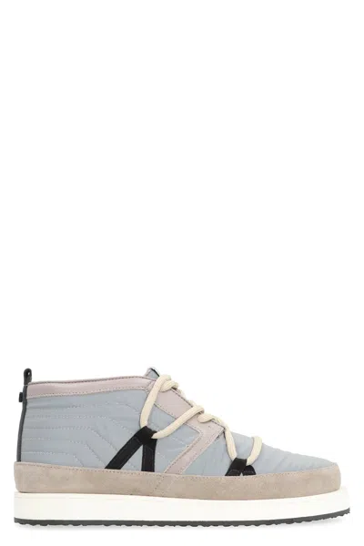 Volta Mid-top Sneakers In Gray