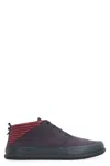 Volta Sued Desert Boots In Purple