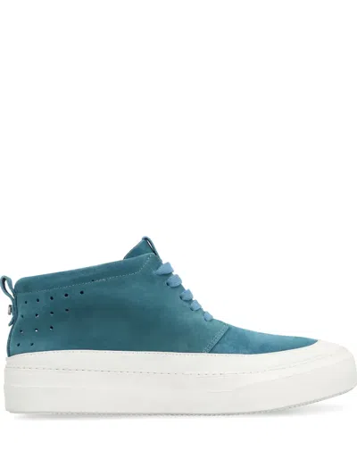 VOLTA SUEDE HI-TOP SNEAKERS