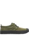 Volta Suede Low-top Sneakers In Green