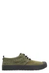 Volta Suede Low-top Sneakers In Green