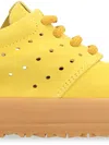 Volta Suede Low-top Sneakers In Yellow