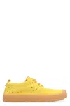Volta Suede Low-top Sneakers In Yellow