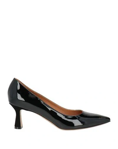 Voltan Woman Pumps Black Size 8 Leather