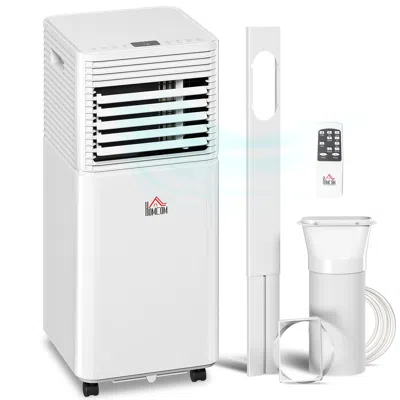 Voltzze 10000 Btu Mobile Air Conditioner For Cooling And Dehumidifying, Remote Control, 24h Timer, Led Displ