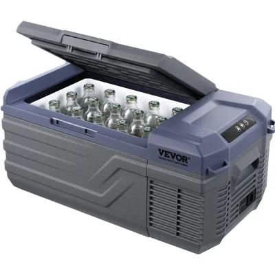 Voltzze Car Refrigerator, 12 Volt Car Refrigerator Fridge, 15 L Single Zone Portable Freezer, -4-68 F Adjust