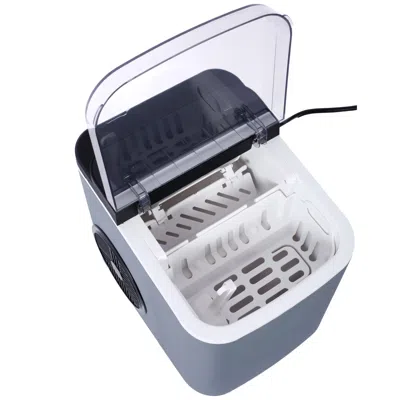Voltzze Portable Ice Machine, Self-cleaning Ice Makers Ice Maker Countertop With Basket And Scoop, 9 Cubes I