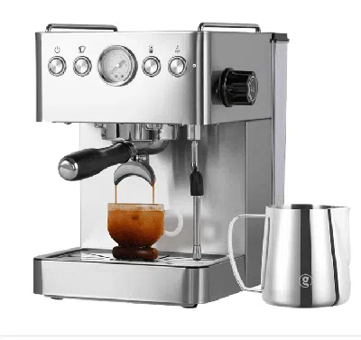 Voltzze Psg3005h Semi-automatic Coffee Machine 1500w Coffee Machine 15bar Espresso Coffee Ulka High-pressure