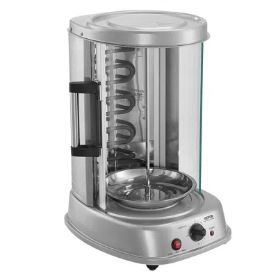 Voltzze Shawarma Grill Machine, Vertical Chicken Shawarma Cooker Machine Countertop, Electric Stainless Stee