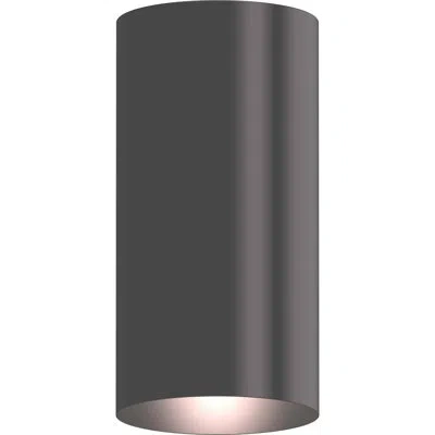 Volume Lighting 1 - Light 6" Simple Cylinder Flush Mount In Antique Bronze