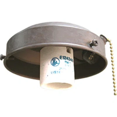 Volume Lighting 1-light Branched Ceiling Fan Light Fitter In Prairie Rock