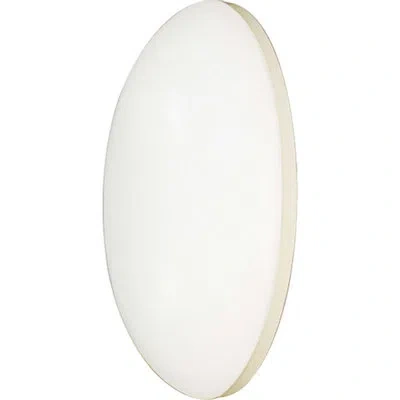 Volume Lighting 1-light Flush Mount In White