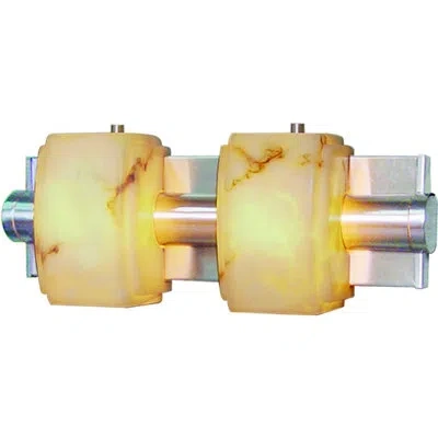 Volume Lighting 2-light Bath Bar In Brushed Nickel