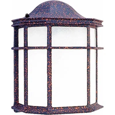 Volume Lighting 2-light Outdoor Wall Lantern In Rust