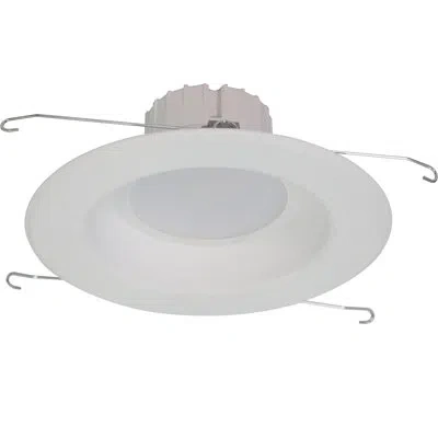 Volume Lighting 3000k New Construction And Remodel Non-ic Rated 7" Led Recessed Lighting Kit In White