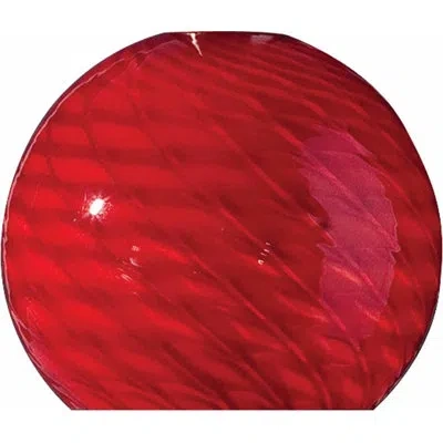 Volume Lighting 3.25" H Glass Sphere Pendant Shade ( Screw On ) In Red