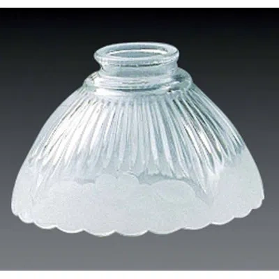 Volume Lighting 4" H Glass Bowl Pendant Shade ( Screw On ) In Clear
