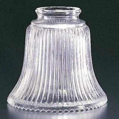 Volume Lighting 4.5" H Glass Bell Pendant Shade ( Clip On ) In Clear