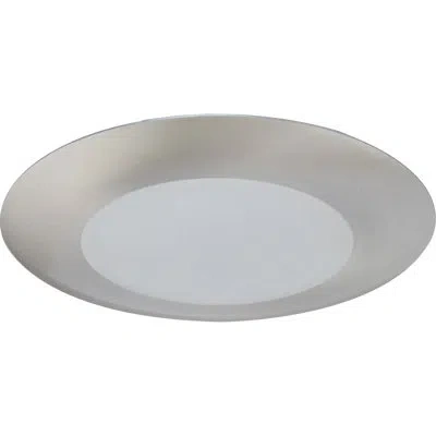 Volume Lighting 4.5" Open Recessed Trim In Brushed Nickel