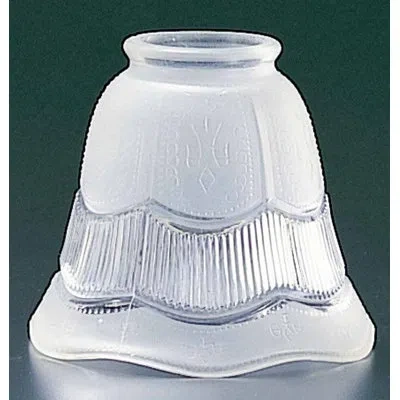Volume Lighting 4.75" H Glass Bell Pendant Shade ( Screw On ) In Clear