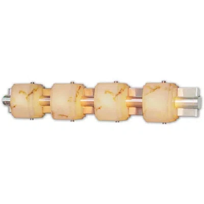 Volume Lighting 4-light Bath Bar In Brushed Nickel
