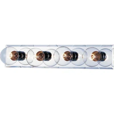 Volume Lighting 4-light Bath Bar In Chrome;chrome