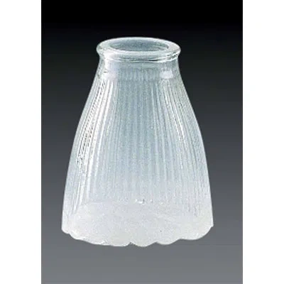 Volume Lighting 5" H Glass Bell Lamp Shade In Clear