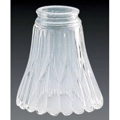 Volume Lighting 5" H Glass Bell Pendant Shade ( Clip On ) In Clear