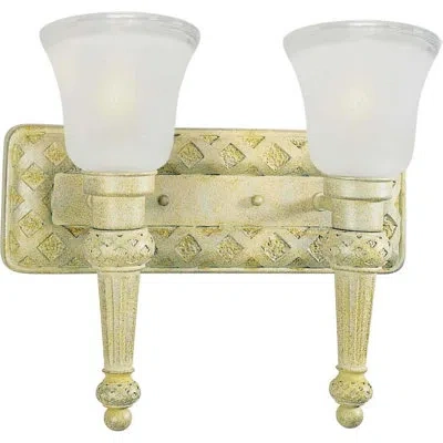 Volume Lighting Alexandria 2-light Vanity Light In Golden Coral