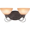 Volume Lighting Altamonte 2-light Vanity Light In Frontier Iron
