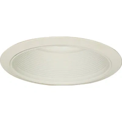 Volume Lighting Baffle 8" Recessed Trim In White