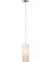 Volume Lighting Esprit 1-light Mini Hanging Pendant In Silver