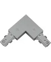 Volume Lighting "l" Connector 90° 120v 1-circuit/1-neutral Track Systems In Gray