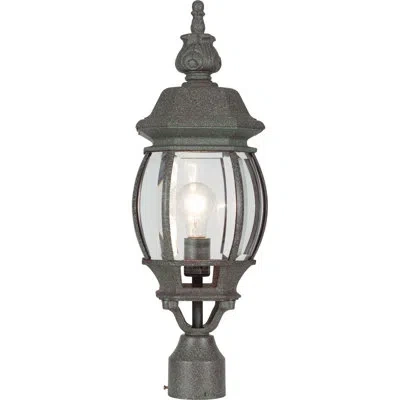 Volume Lighting Outdoor 1-light Lantern Head In Mottled Verde Green