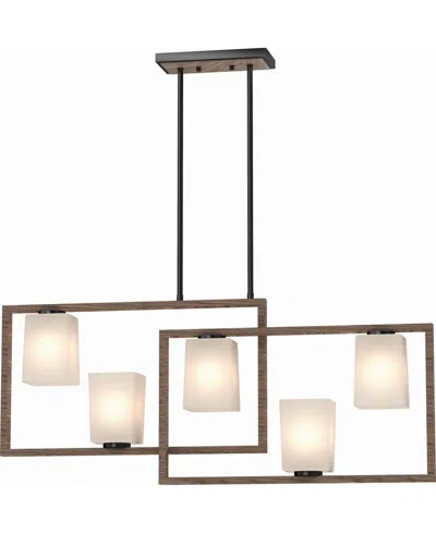 Volume Lighting Paxton 5-light Chandelier In Gold