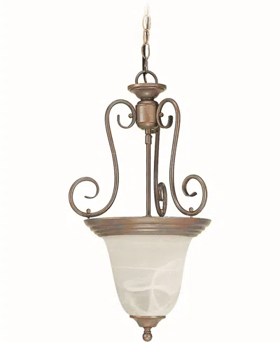 Volume Lighting Troy 1-light Hanging Pendant In Metallic