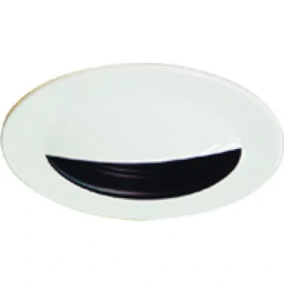 Volume Lighting Wall Wash Baffle 4" Recessed Trim In Black