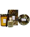Voluspa Baltic Amber Candle & Diffuser Trio In Orange