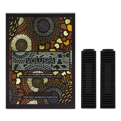 Voluspa Baltic Amber Car Diffuser Starter Kit In Multi