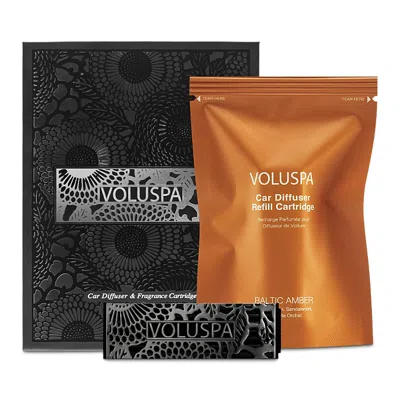 Voluspa Baltic Amber Car Diffuser Twin Refill Cartridge In Multi